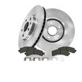 Rear Brake Rotors Ceramic Pads For GMC Savana 2500 3500 Chevy Express 2500 3500