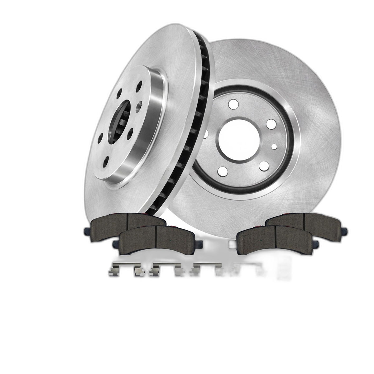 Rear Brake Rotors Ceramic Pads For GMC Savana 2500 3500 Chevy Express 2500 3500