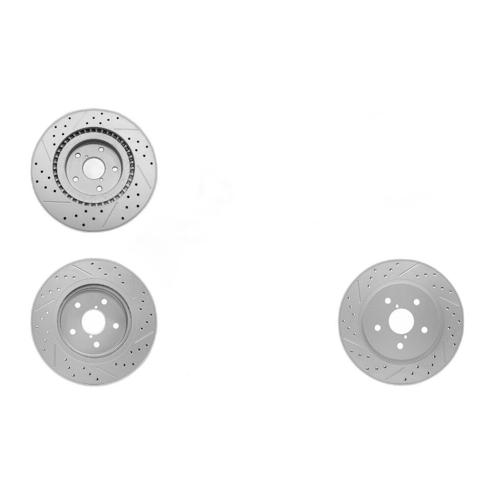 For 2020 - 2025 Subaru Legacy Outback Front Rear Brake Rotors Ceramic Pads Kit