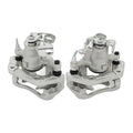 Pair Rear Brake Calipers w/Bracket For 2011-2015 Lincoln MKX 2011-2014 Ford Edge