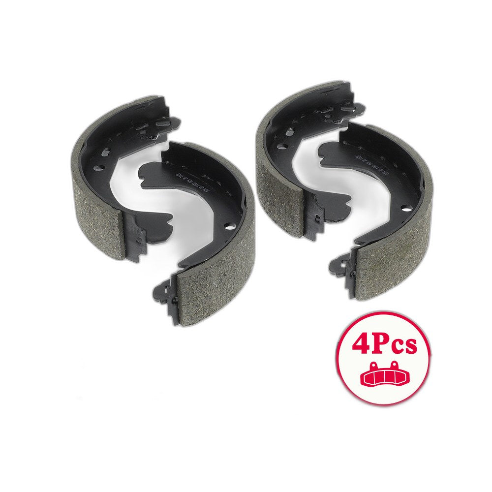 Rear Ceramic Brake Shoes for Oldsmobile 98 LSS Pontiac Bonneville Trans Sport