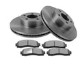Fits Ford Explorer Sport Front Brake Solid Rotors And Ceramic Pads 54097 833