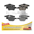 Front Rear Ceramic Brake Pads Set For 2004-2022 Mazda 3/5 Volvo Ecosport Focus