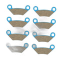 Polaris Sportsman 850 Ceramic Brake Pads Set - Front & Rear - 2015