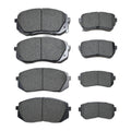 Ceramic Brake Pads Front Rear Set Fits 2010-2017 Hyundai Tucson