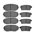 D1258 D1259 Brake Pad Set Front Rear for Ford Edge MKX CX-7 CX-9 Ceramic Pads