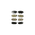 Front Rear Ceramic Brake Pads Sets [8PCS] Compatible with 2011-2015 D1444 D1445