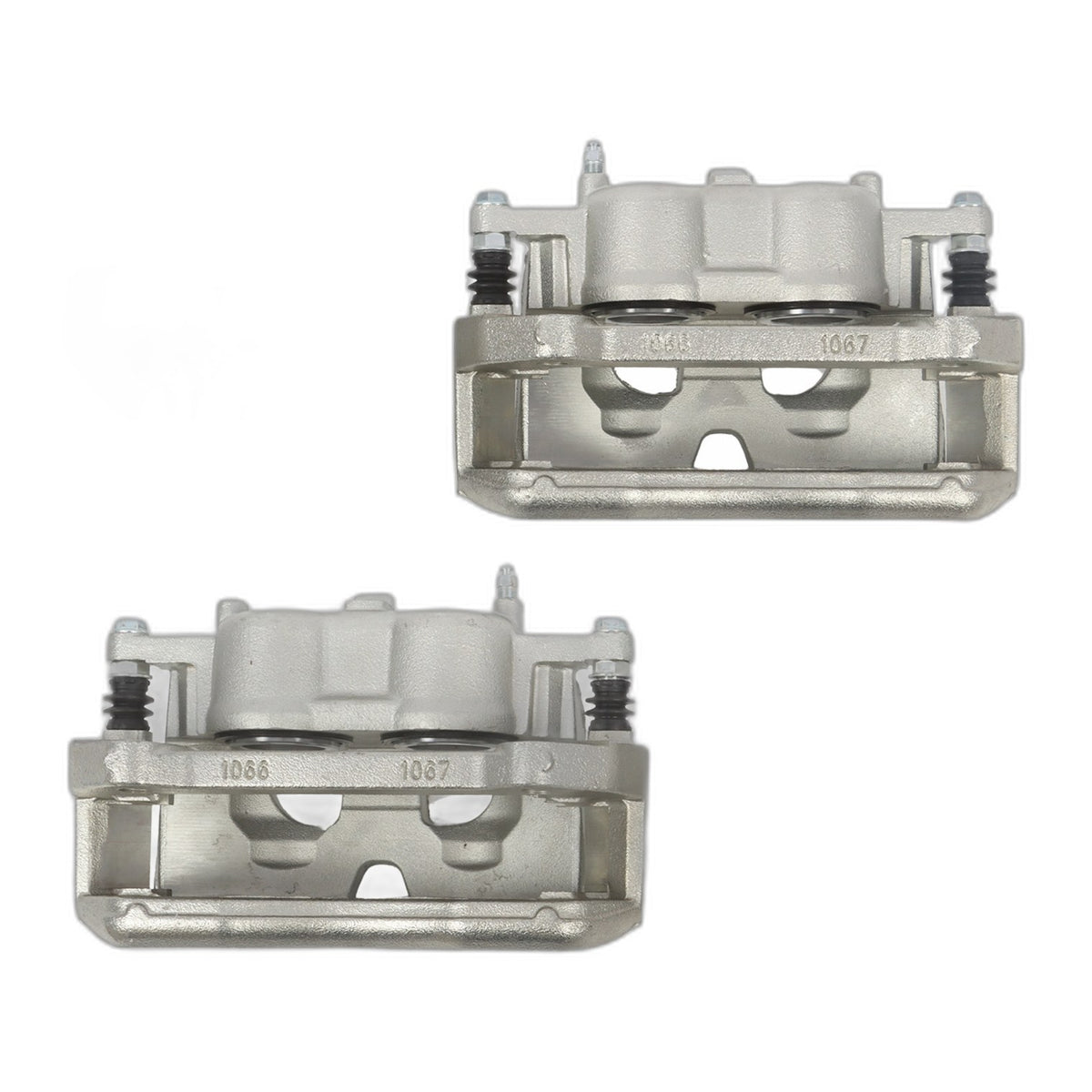 Front Brake Calipers Pair w/ Bracket For Ford F-150 2010-11 Expedition 2010-21