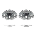 Pair Front Brake Caliper w/Brackets For 11-12 Ford Escape Mazda Tribute Mercury
