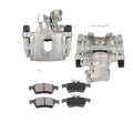 For 2013-2016 Ford Escape Rear Pair Brake Calipers w/Bracket & Brake Pads