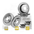 Front Rear Disc Brake Rotors Pads Kit for 2013 2014 2015 - 2020 Ford F-150 F150