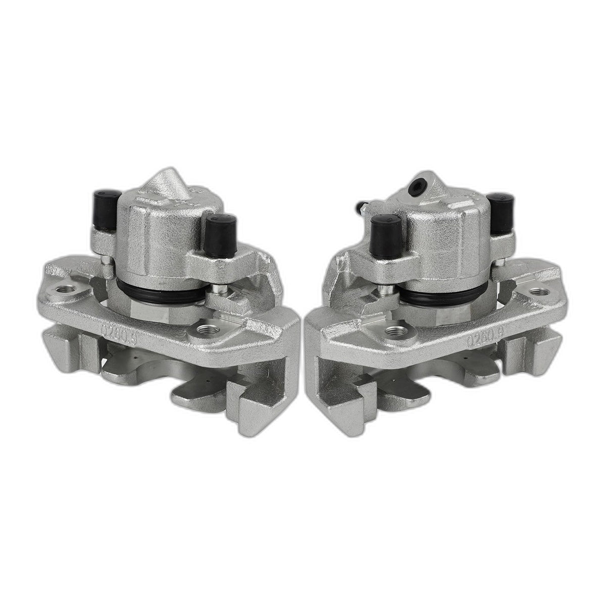 For Ford Escape Mazda Tribute Mercury Mariner Front Brake Caliper w/Bracket Pair