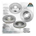 Front Rear Rotors Brake Pads Kit for 2011 - 2015 Lincoln MKX 2011 - 14 Ford Edge