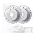 303mm Rear Brake Rotors and Pads Kit for Chevrolet Equinox 2010-2017 Brakes