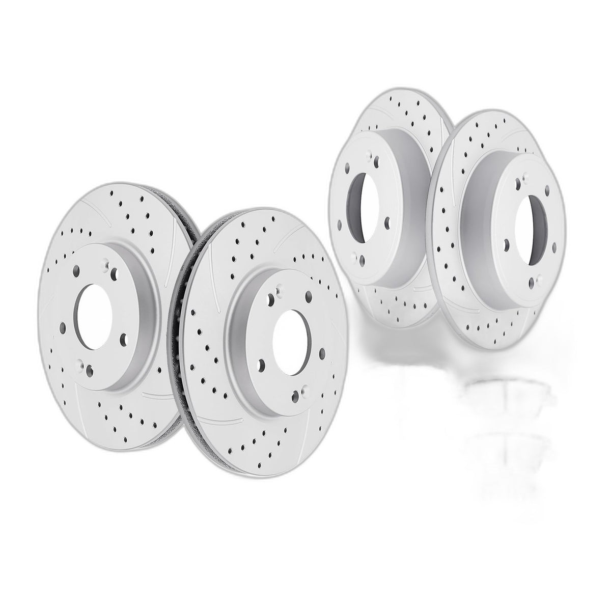 Front(11.02") and Rear(10.31") Brake Kit for Hyundai Elantra