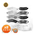 Front & Rear Ceramic Brake Pads for Rainier Trailblazer Envoy Ascender Bravada