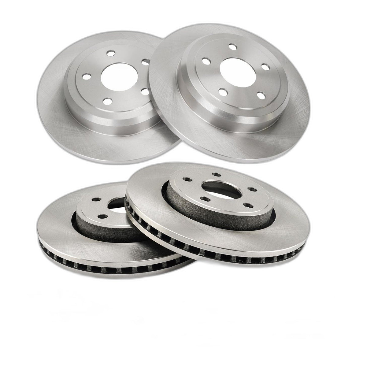 Front Rear Brake Rotors & Pads Kit Fits 2011-2018 Dodge Durango 3.6L V6 P1498