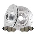 11.54'' Front Drilled Rotors Brake Pads for Baja Forester Impreza Legacy Outback