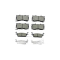 Front Rear Ceramic Brake Pads 8 Pieces Set for 2006-2010 Hummer H3,for