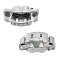 Pair Front Disc Brake Calipers with Bracket for 2003-2004 Ford F-250 6.0L