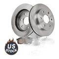 Front Disc Brake Rotors Ceramic Pads Kit for 2004-2008 Ford F-150 4WD
