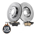 Front Brake Rotors Ceramic Pads Kit for Ford Escape Mariner Tribute 2005 - 2010