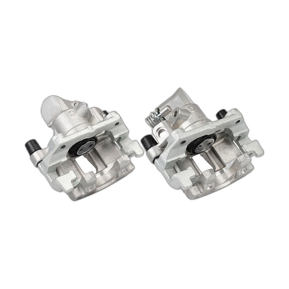 Fits 2013-2016 Ford Escape 2.3L Pair Rear Brake Caliper and Pad Kit With Bracket