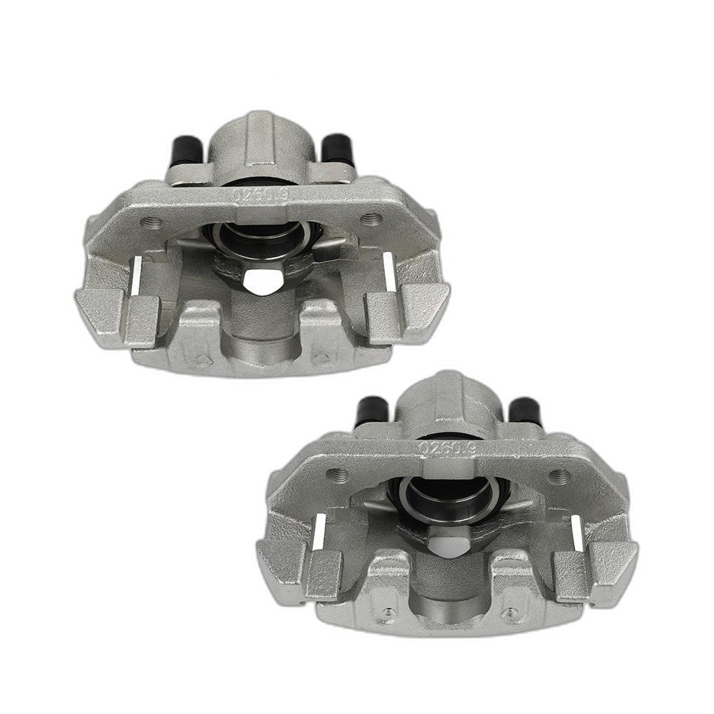 Pair Front Brake Calipers w/ Bracket For Ford Escape 2001-2006 Mariner Mazda