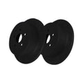 Rear Drilled Slotted Brake Rotors Pair for Toyota Highlander 2019