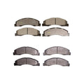 Front & Rear Ceramic Brake Pads Set For Ford E-150 E-250 E-350 E-450 Super Duty