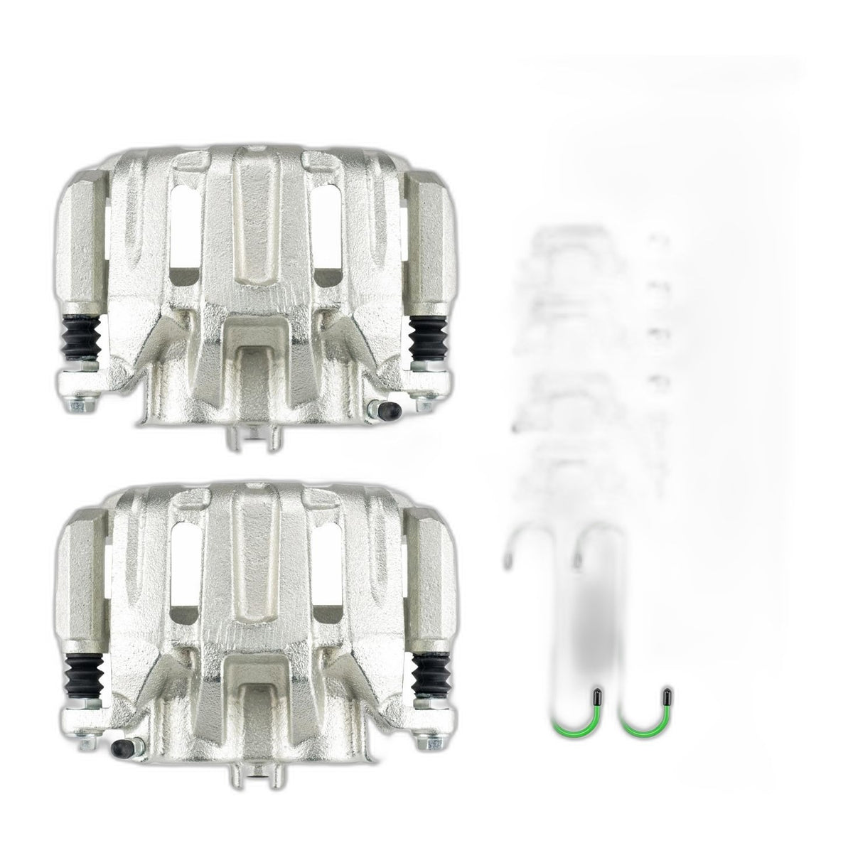 Pair Front Disc Brake Caliper with Bracket for Honda CR-V Odyssey 45018SHJA01