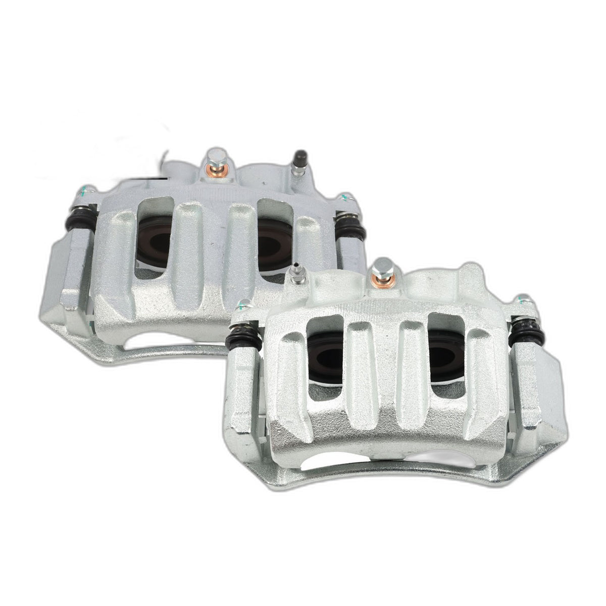 Front Brake Calipers Left Right Pair W/ Bracket For 1999-2003 Ford F-150