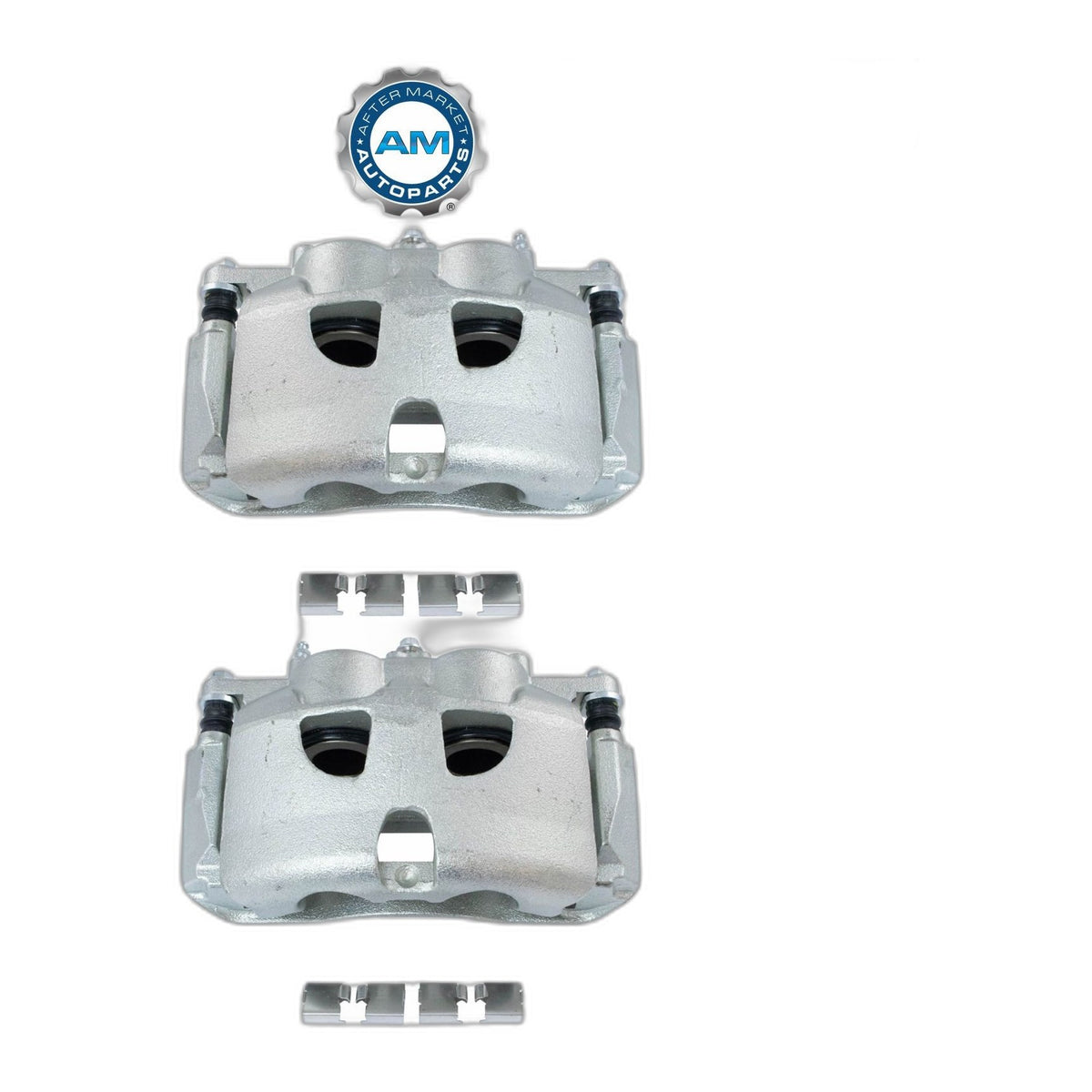 Front Disc Brake Caliper Pair LH Driver & RH Passenger Sides for Ford F150