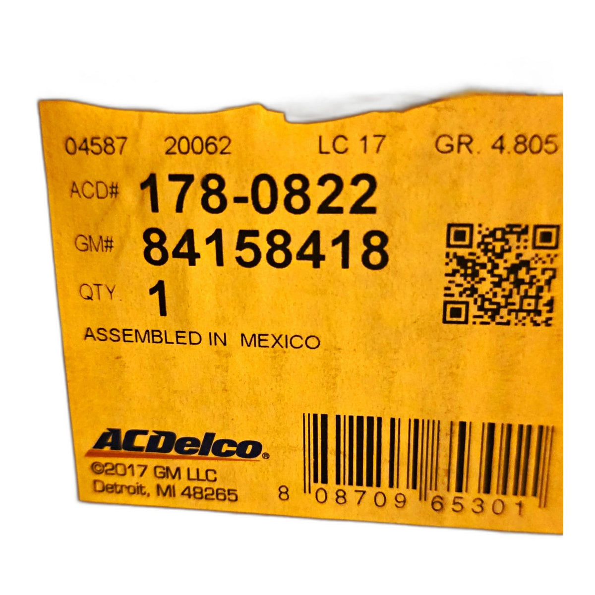 GM -Power Brake Booster 84158418
