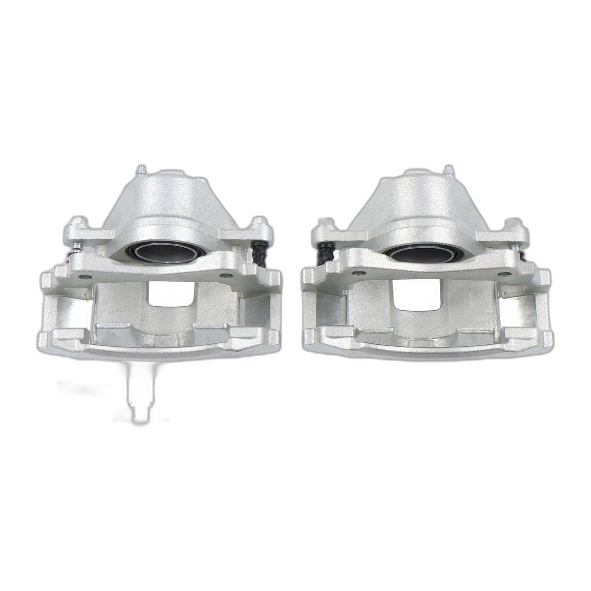 Pair Front Brake Caliper with Bracket For Chevrolet Impala Buick Pontiac 2005