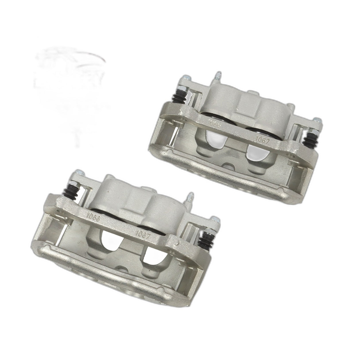 For Ford F-150 2010-11 Expedition 2010-21 Pair Front Brake Calipers w/ Bracket