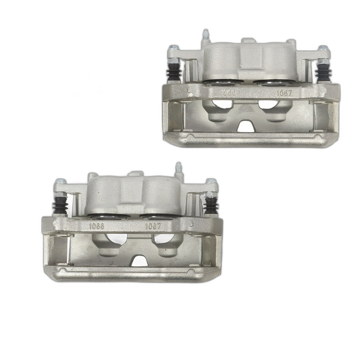 Front Brake Calipers Pair w/Bracket For Ford F-150 2010-11 Expedition 2010-21