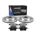 Front Brake Rotors & Ceramic Pads Kit for Ford Fusion 2013-2020 Wagner ZD1653