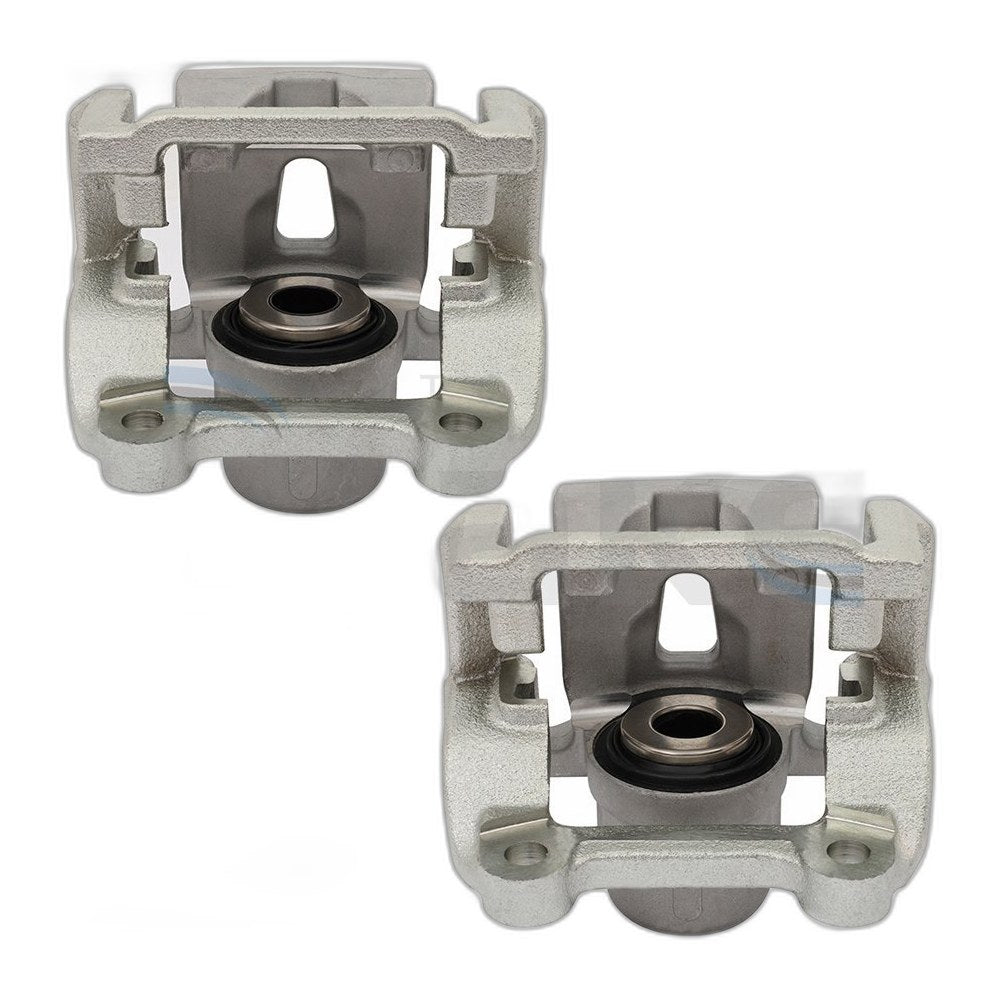 Pair Rear Brake Calipers with Bracket Assembly For Charger Challenger Magnum 300