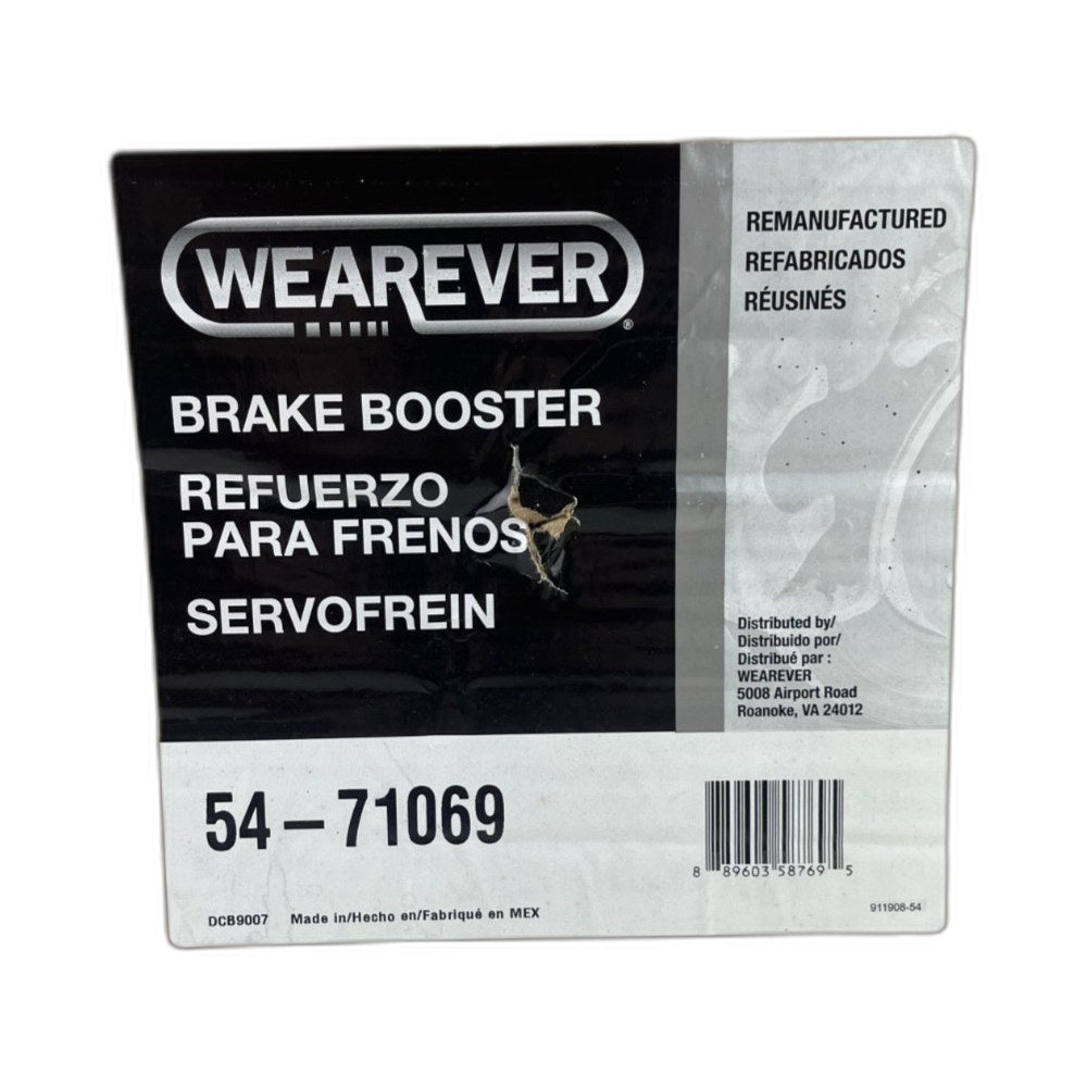 54-71069 Wearever Power Brake Booster Vacuum fits; Chevy GMC Blazer Suburban