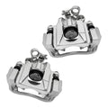 Rear Brake Calipers w/ Bracket Pair for 2010-2019 Lincoln MKT Ford Explorer Flex
