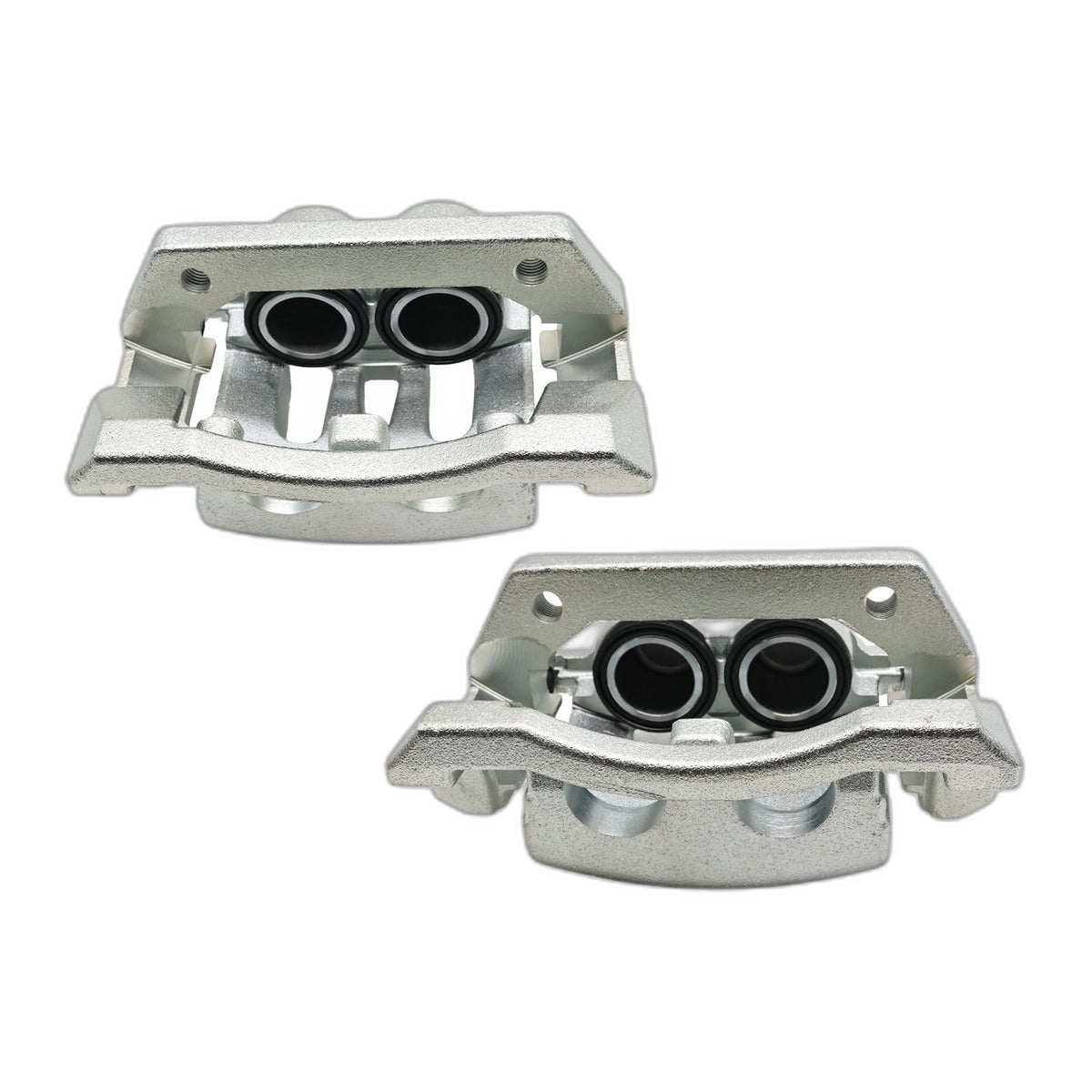Rear Brake Calipers w/ Brackets For Ford F-250 F-350 Super Duty 2008-2012 Pair