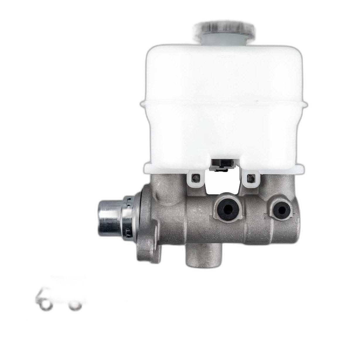 Aluminum Brake Master Cylinder w/ Sensor 2 Outlet For 2009 Ford F-150 9L3Z2140F