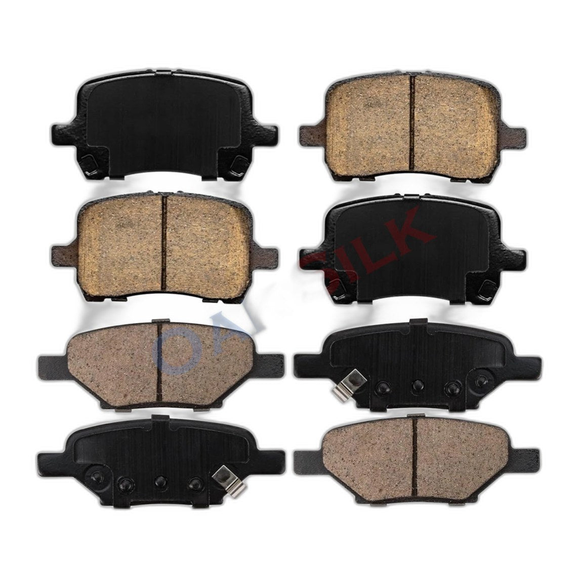 Front Rear Ceramic Brake Pads Set for Chevrolet Malibu Pontiac G5 G6 Saturn Aura