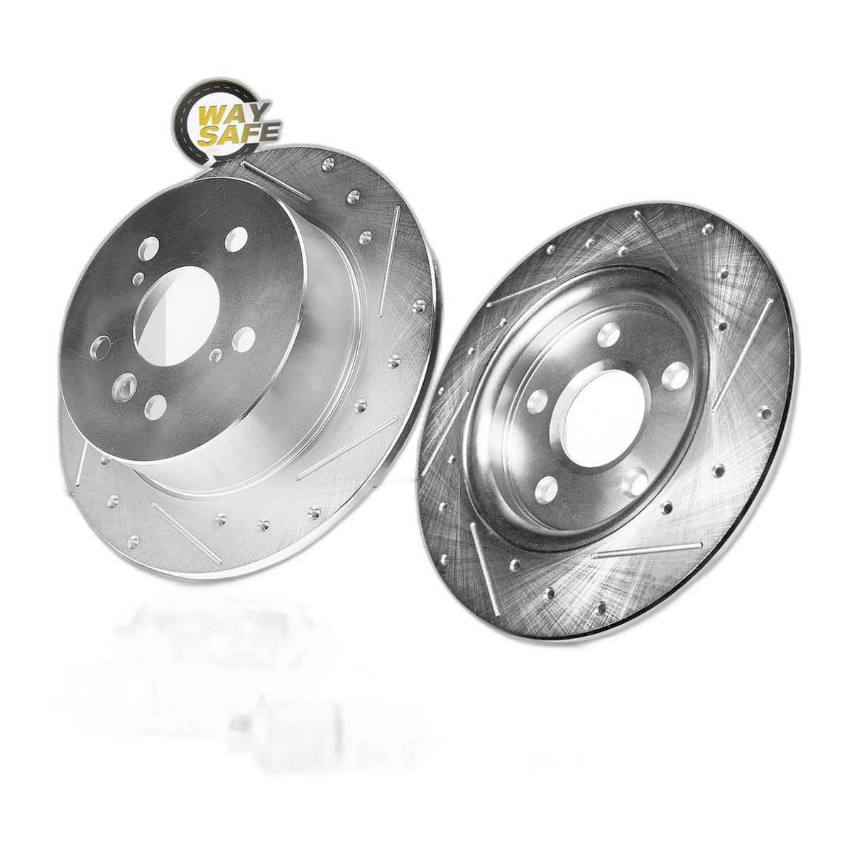 291mm Rear Brake Pads and Rotors Compatible with 2011-2017 Juke