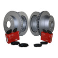 Front Rear Brake Kit Rotors TRW Pro Metallic Pads For Cadillac Chevrolet GMC V8