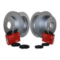 Front Rear Brake Kit Rotors & TRW Pro Ceramic Pads For Silverado Sierra 1500 V8