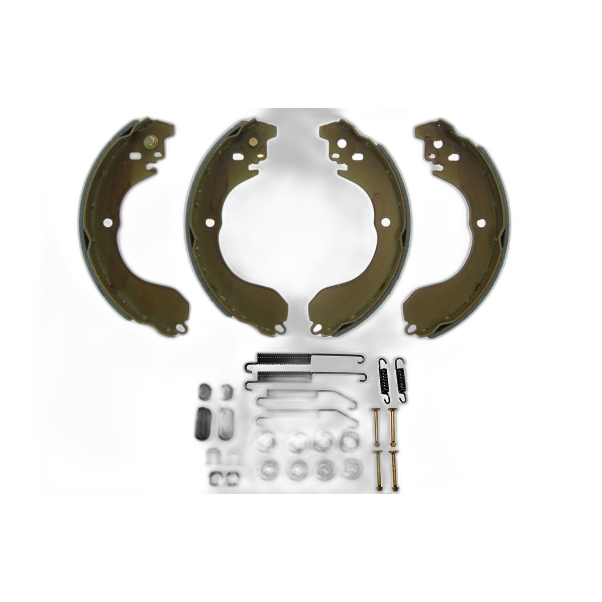 Rear Brake Shoes with Hardware Springs for Jeep Patriot Compass 2007-2017