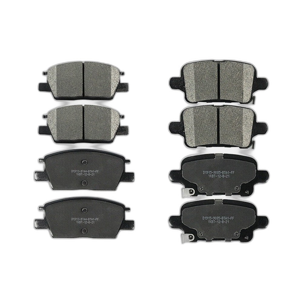 Front Rear Ceramic Brake Pads Set For Chevrolet Malibu Equinox Buick LaCrosse