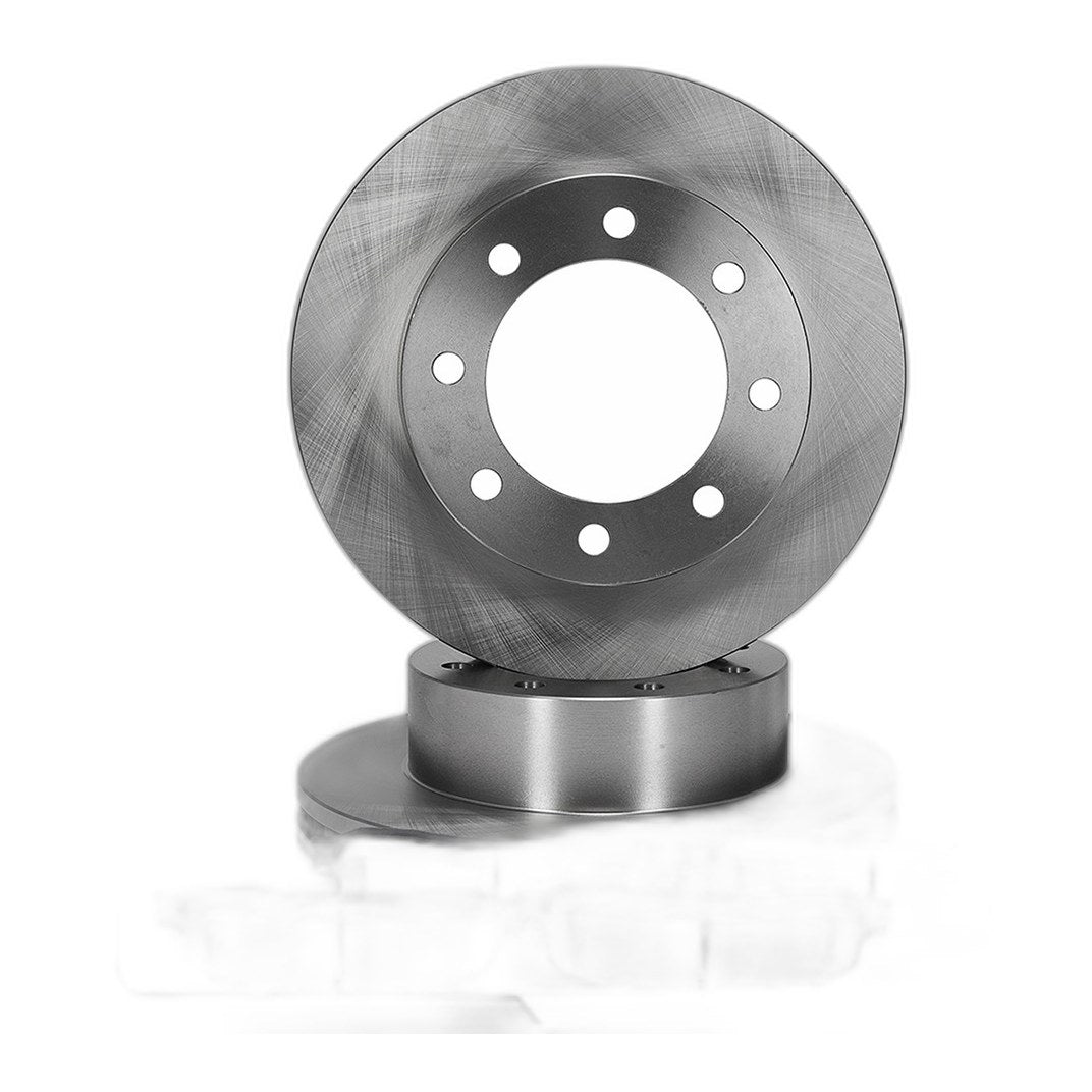 Front Ceramic Brake Pads And Rotors For Ford F-250 F-350 Super Duty 2005-2011